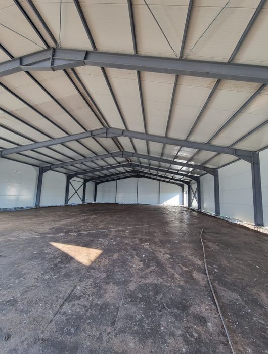 Vand hala pe structura metalica diferite dimensiuni