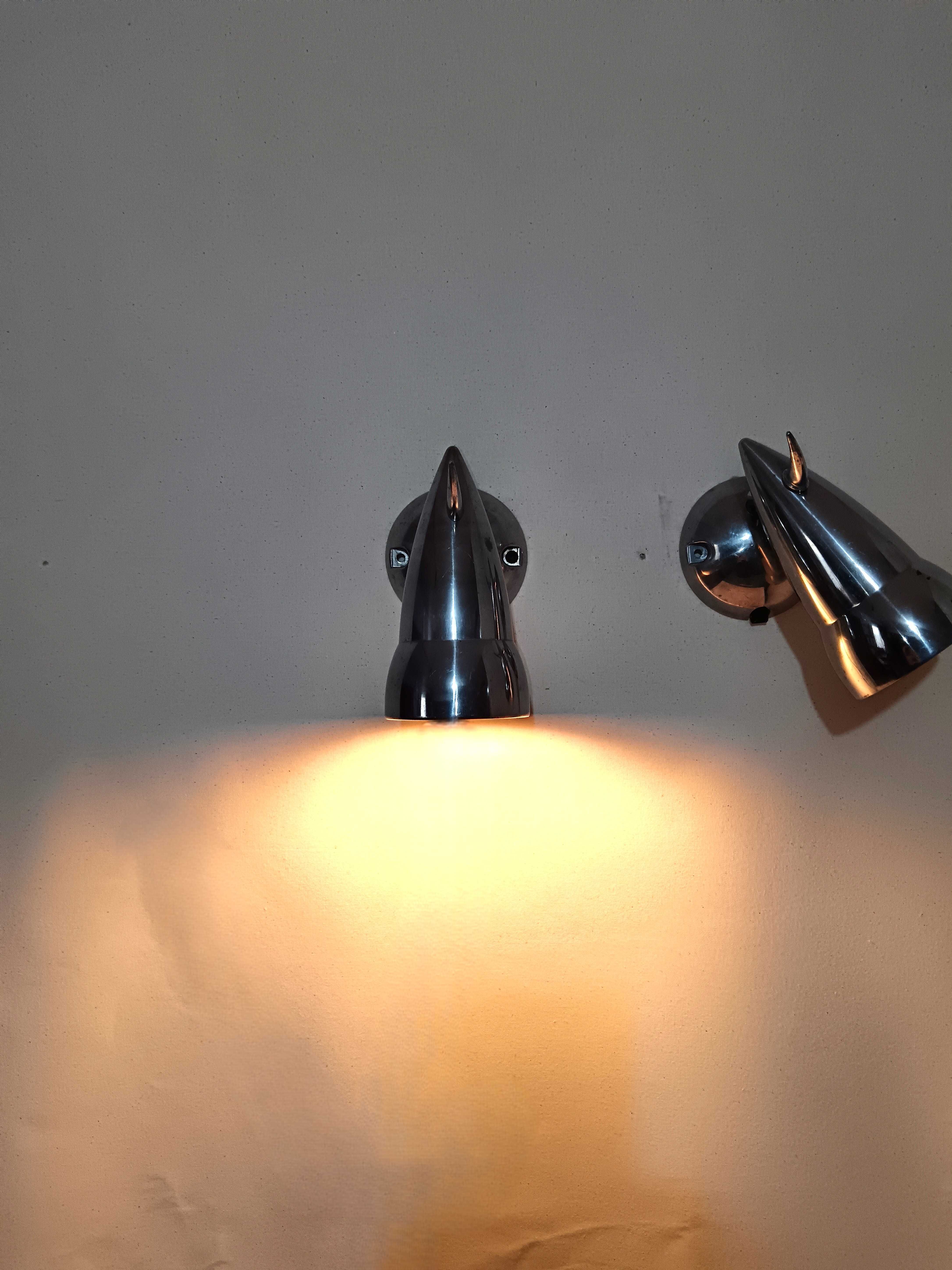 Aplice (2), Art Deco, Post-modern, Sotssas și Panton, vintage
