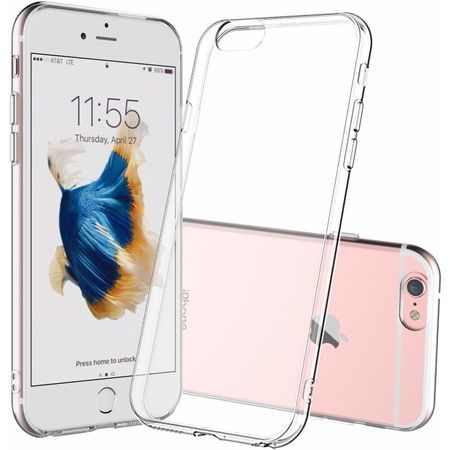 Husa pentru Apple iPhone 6/6S, GloMax Perfect Fit, Transparent