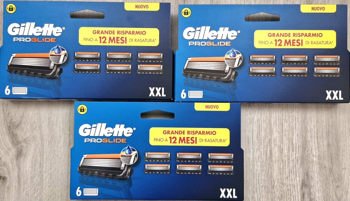Rezerve Gillette Fusion, Proglide 6 rezerve