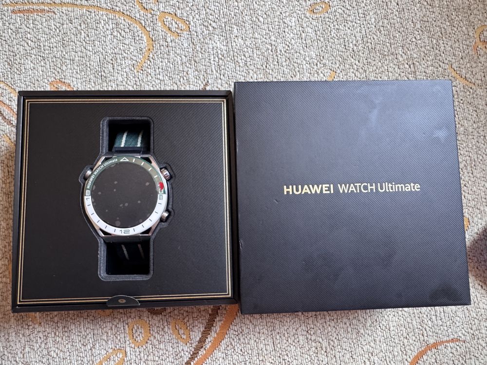 Huawei Watch Ultimate Green ГАРАНЦИЯ 02.2027г. Yettel