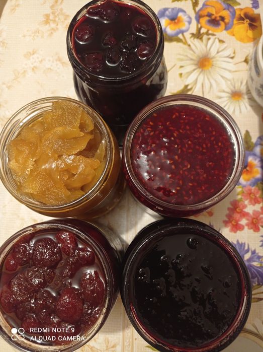 Варенье малиновое,яблочное,абрикосовое
