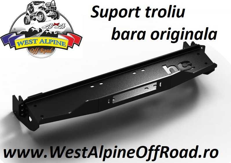 Suport troliu Toyota Land Cruiser 150 - Placa montare troliu bara