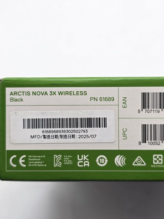STEELSERIES Arctis Nova 3X Wireless negru, SIGILATE