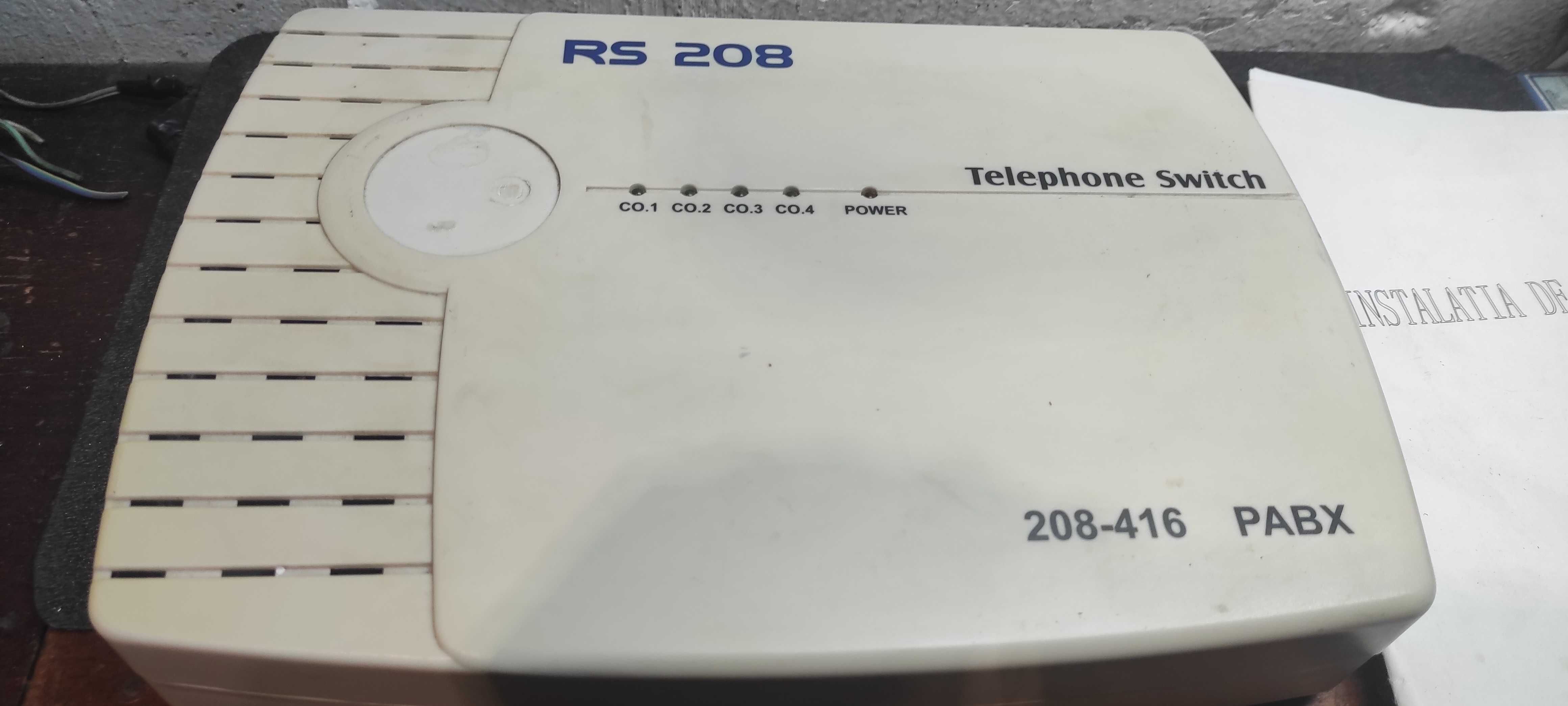 Centrala telefonica PABX RS 208