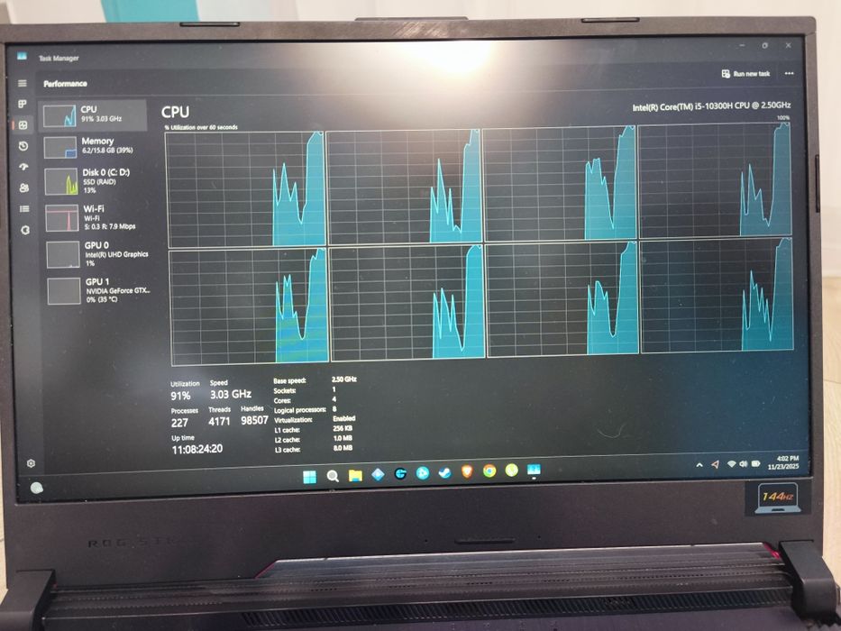 Asus Rog Strix G512LI Electro Punk Editie Limitata