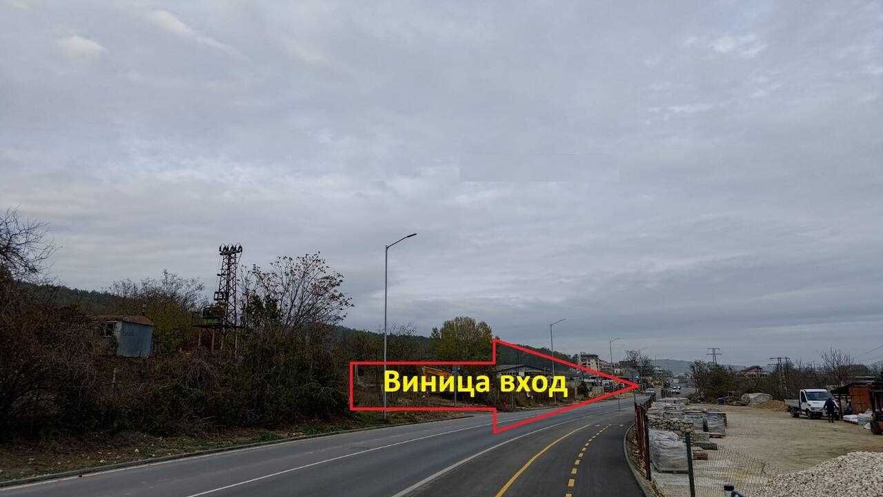 Под НАЕМ парцел промишлен 4000м. кв. Виница.