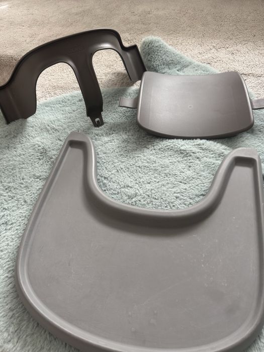 Stokke Tripp Trapp приставка + табла Storm Grey