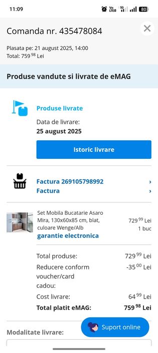 Set mobila bucatarie