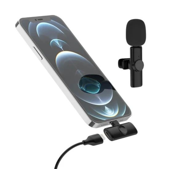 Беспроводной двойной микрофон K9 для Айфон Iphone и Android