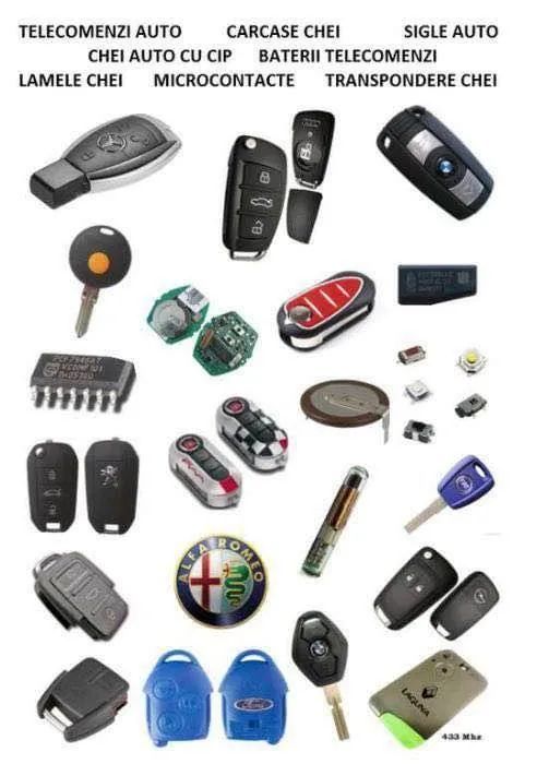 Chei auto- Reparatii/Adaugare/Programare