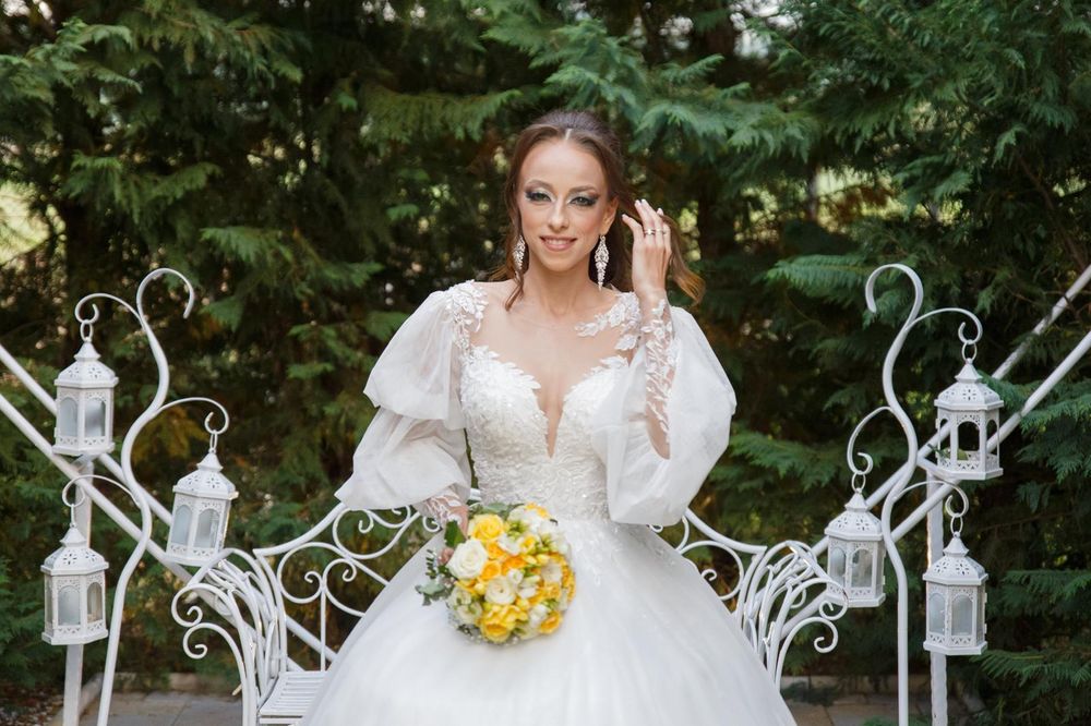 Rochie mireasă, purtată o dată