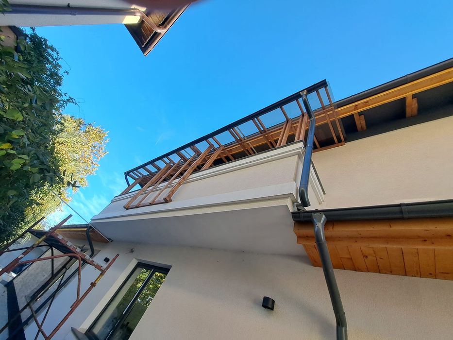 Terasa cu policarbonat solid , terasa transparenta,  pergola , foisor