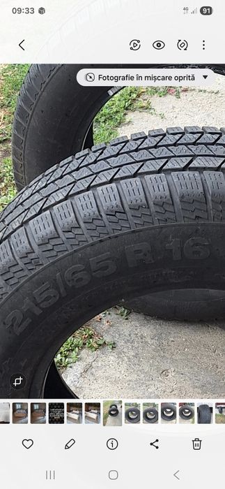 Cauciucuri de iarnă second hand patru bucăți