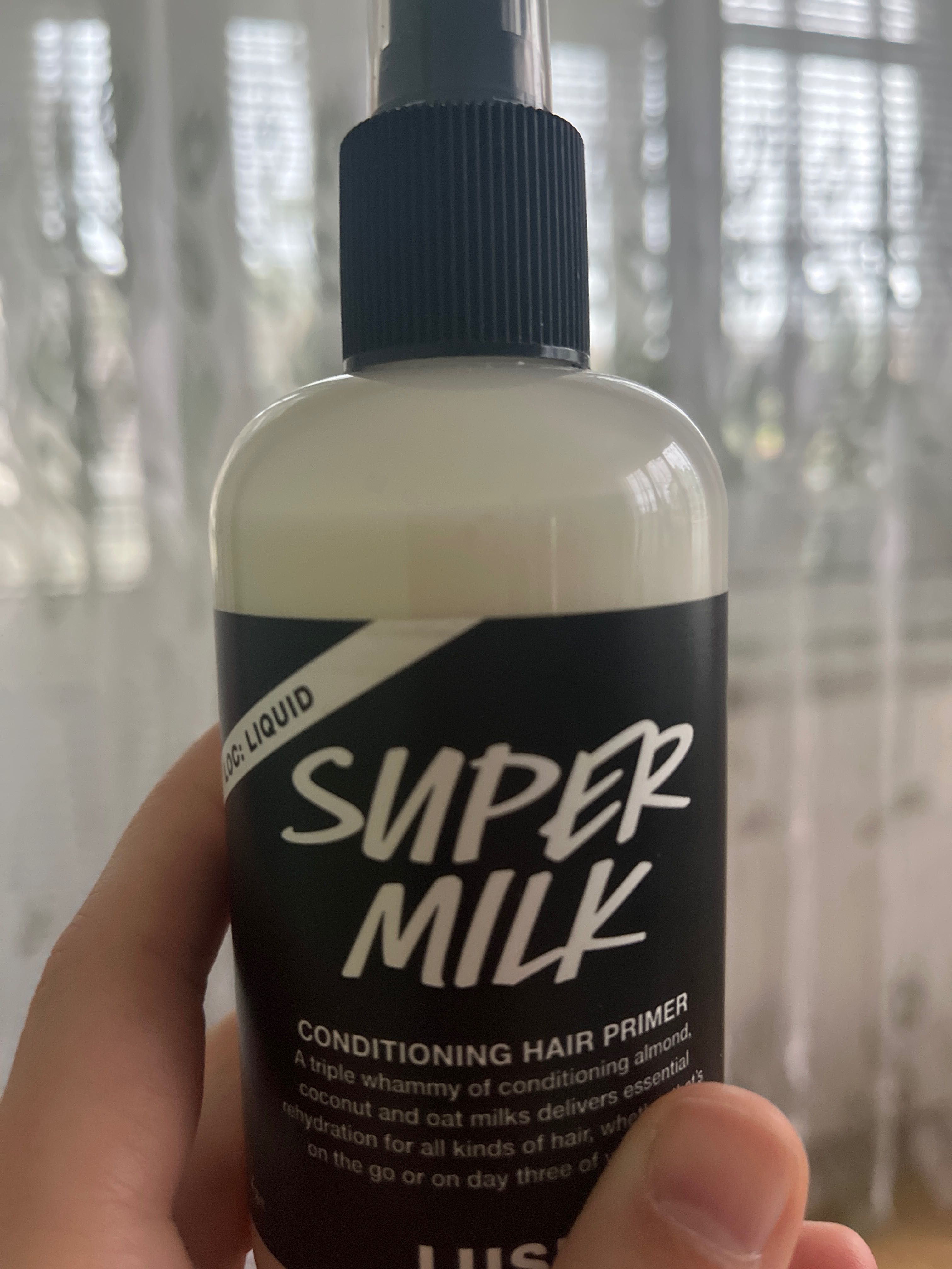 Super milk conditioning hair primer LUSH