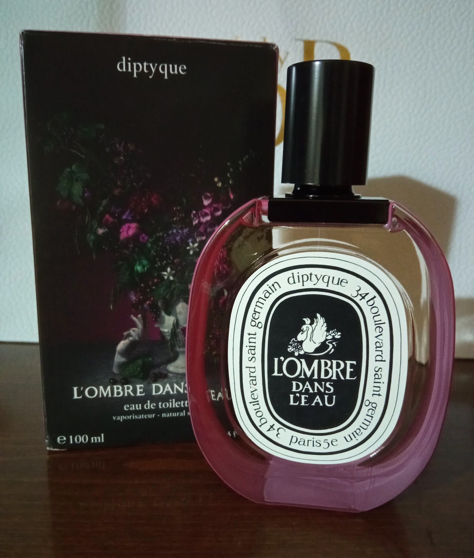 Парфюм Оригинал Diptique Lombre Dans L'eau Impossible Bouquet.