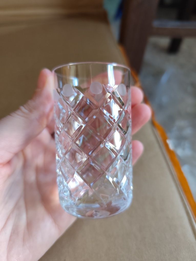 Стъклени чаши за уиски , безалкохолно , ракия и коктейли Cappy