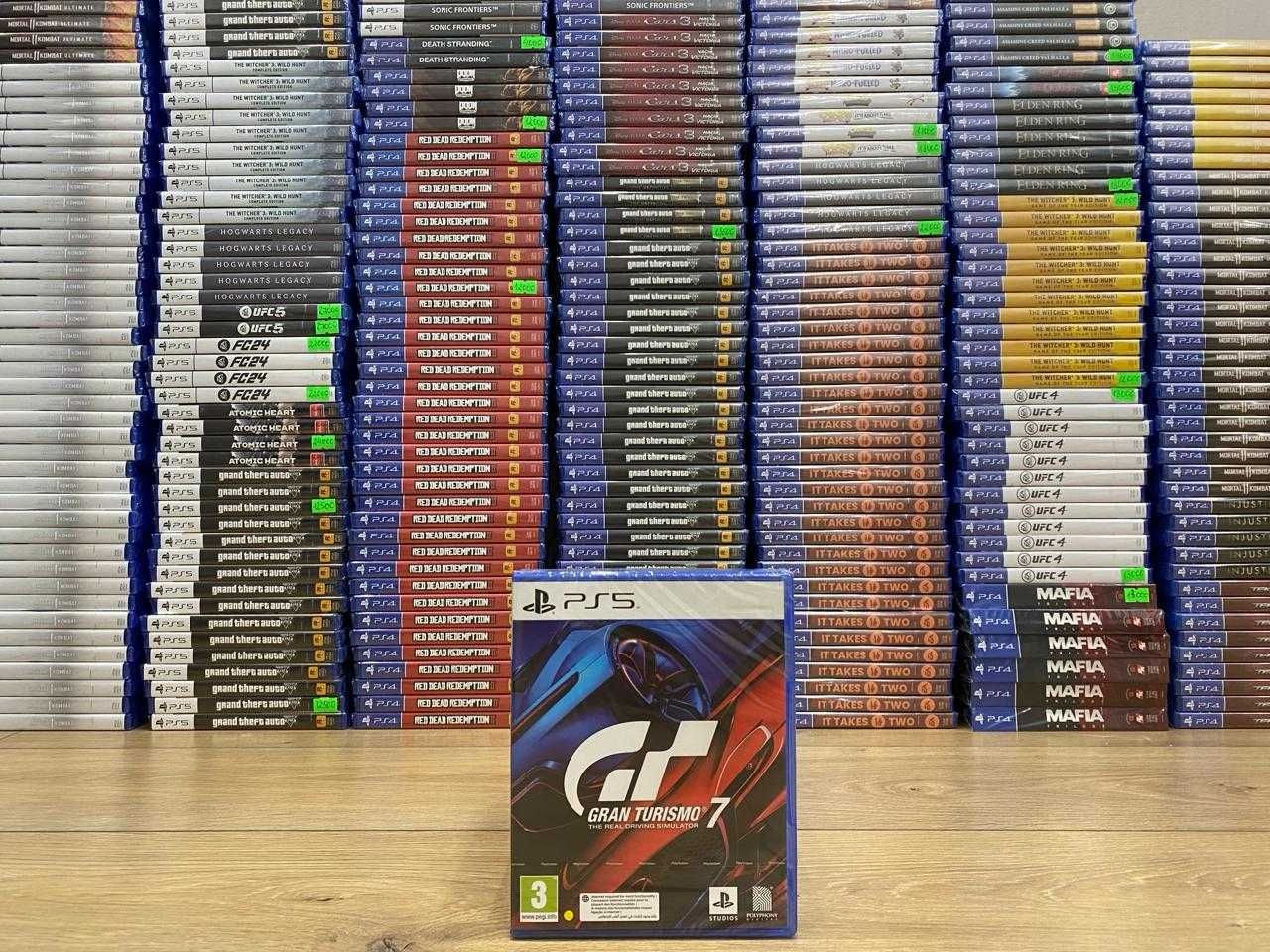 НОВЫЙ в пленке PS5 диск Gran Turismo 7 Большой Выбор Игр