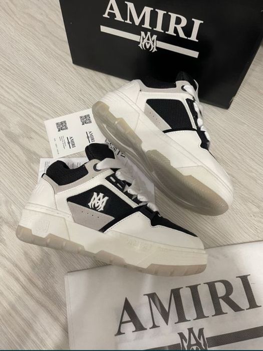 Amiri MA-1 Sneakers Black&White Premium