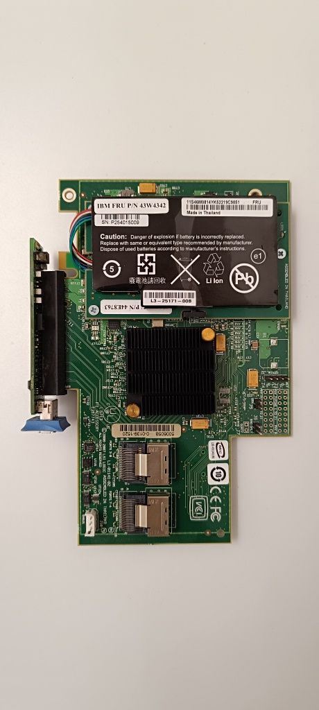 IBM ServeRAID Mr10i Pci-e RAID Controller 43W4297 43w4342