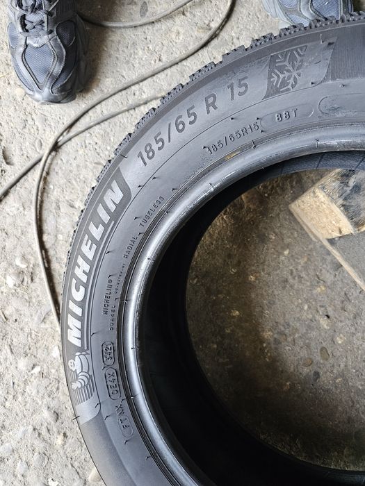 4 anvelope iarna 185 65 15 Michelin 7.2mm 2021