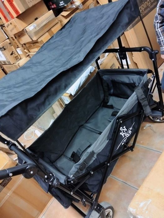 Cărucior pentru transport camping – Ușor și practic!