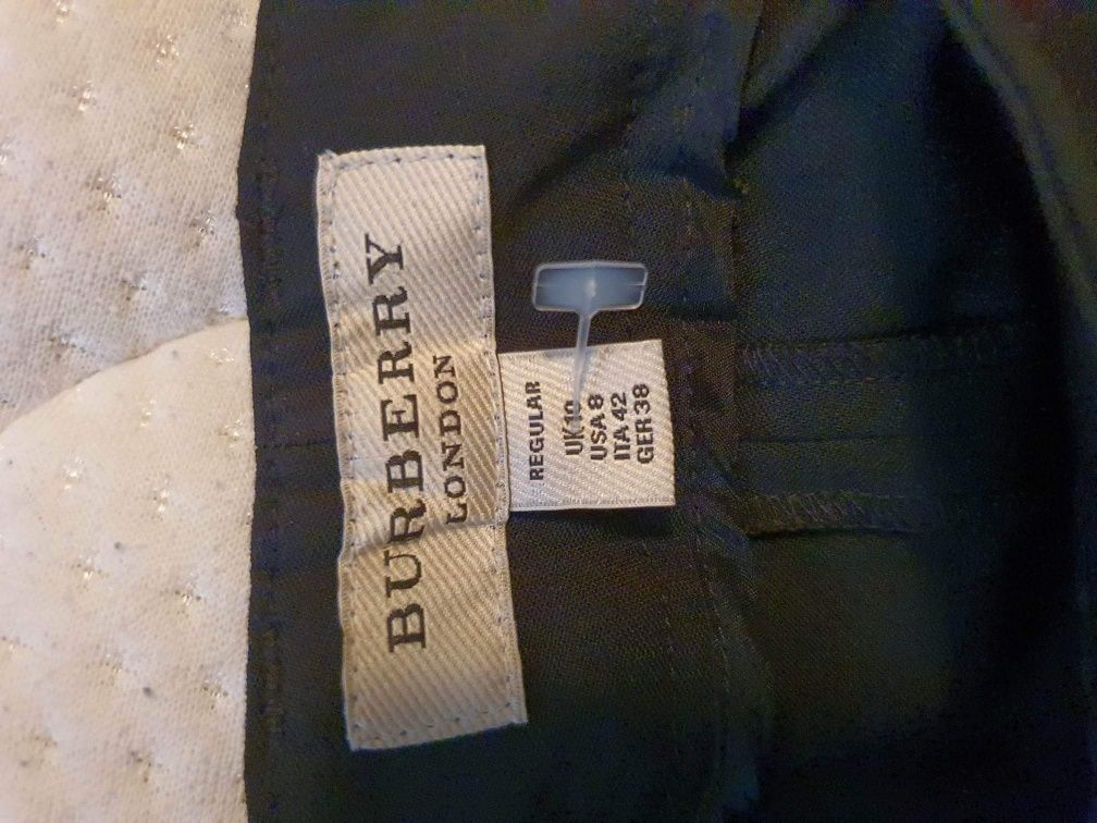 Pantaloni negri dama Burberry