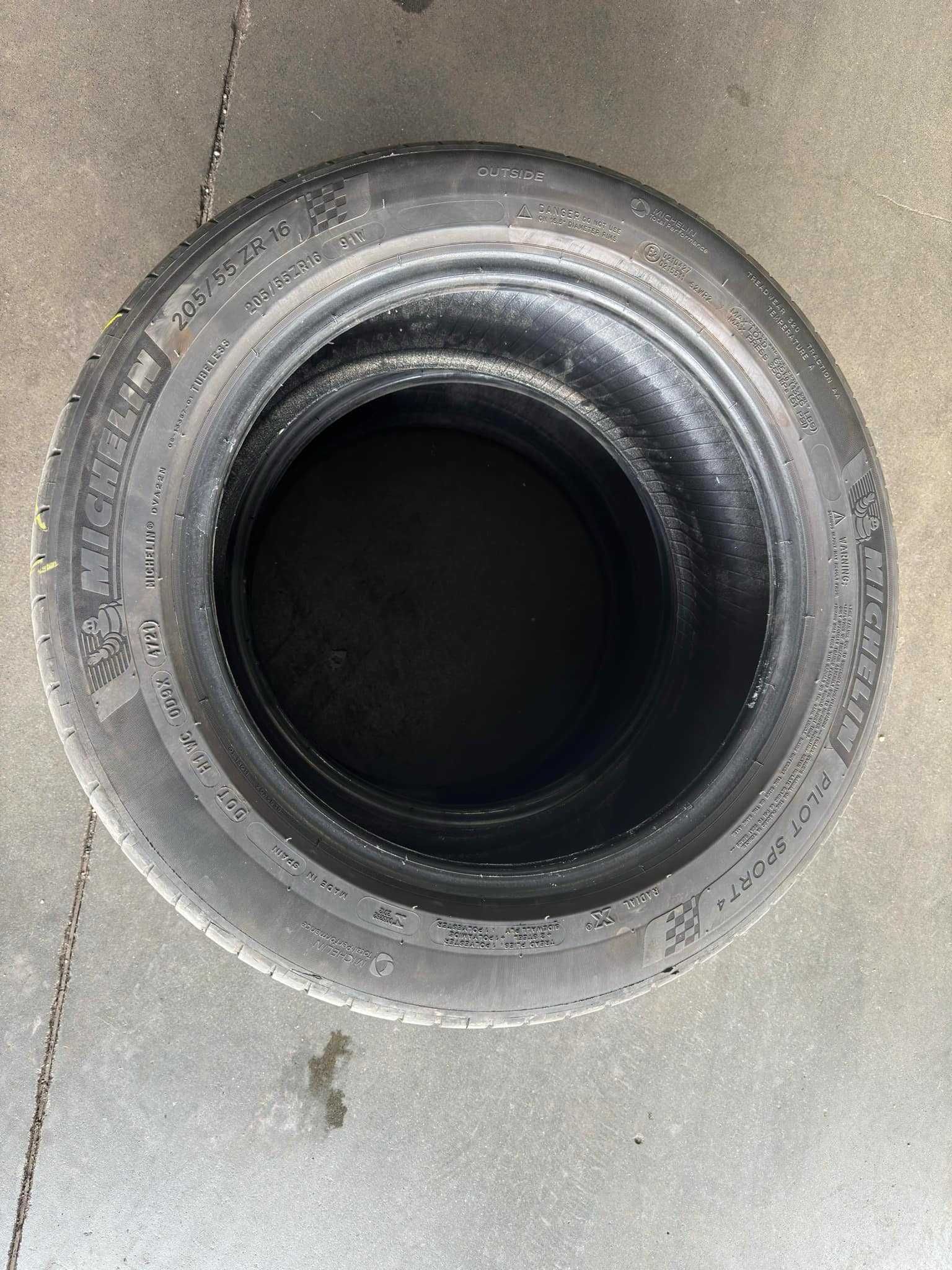 Set 4 anvelope Michelin Pilot Sport 4, 205/55/R16