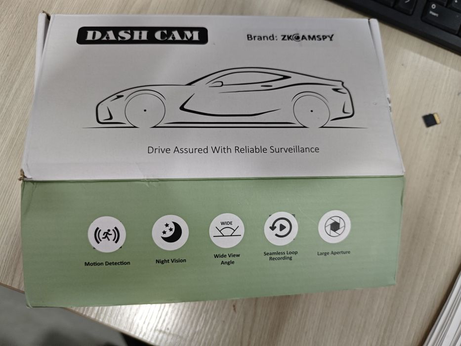 Видеорегистратор с камерой заднего вида