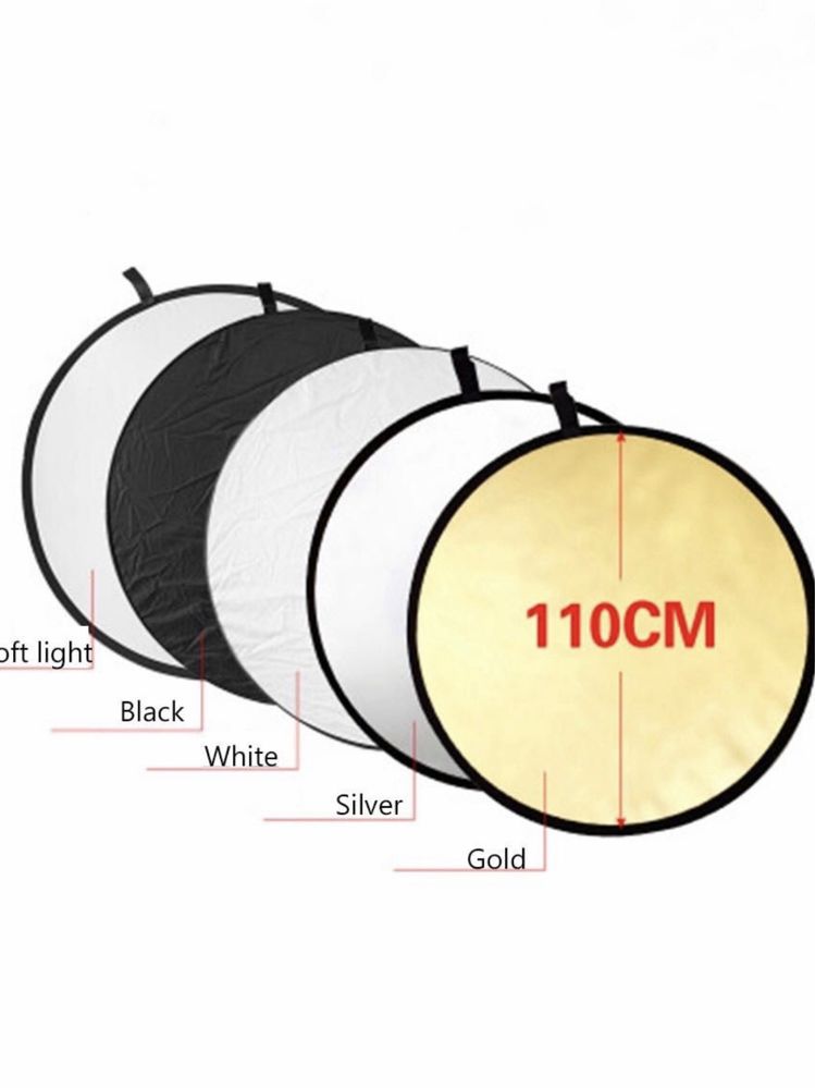 Фото рефлектор. 5 в 1. 110см. Отражател. Фон. Дифузия.