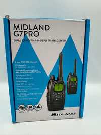 Statie Radio PMR (Walkie Talkie) Midland G7 PRO, set 2 bc