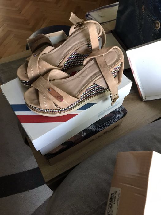 Кожени сандали 39 номер