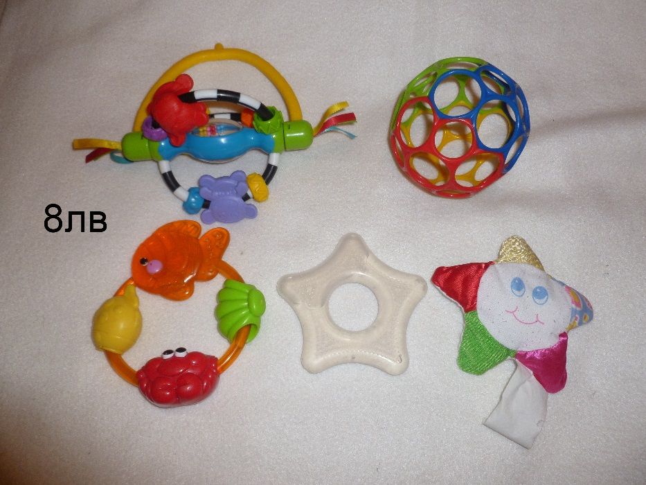 Лот бебешки играчки - Фишър прайс, Симба, Плейгро и други