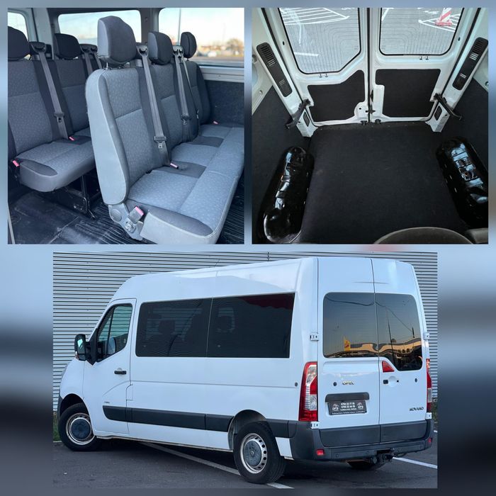 Vand Opel Movano 2.3 cdti 9 locuri fabricatie 2014 Impecabila urgent