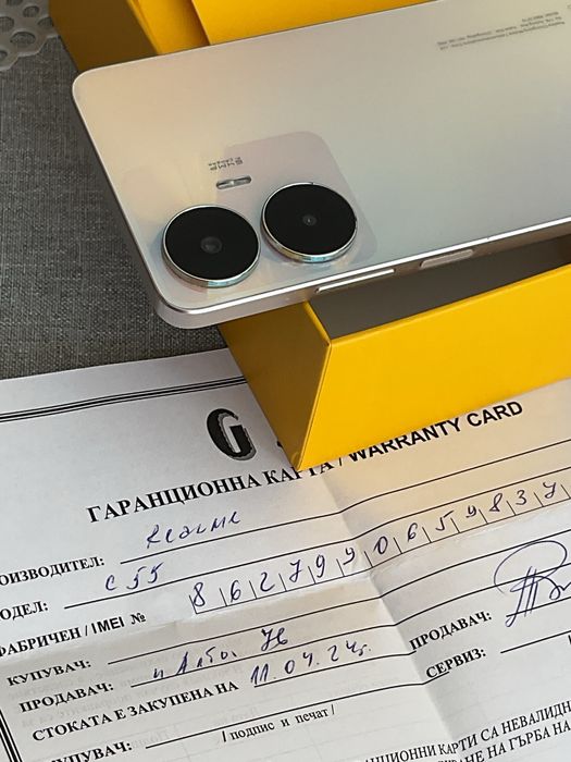 Realme c55 6GB 128GB