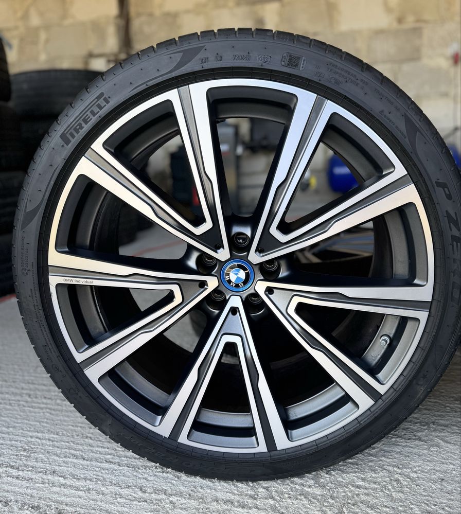 Jante Bmw X5 X6 R22 G05 G06 Originale Individuale Anvelope de vara
