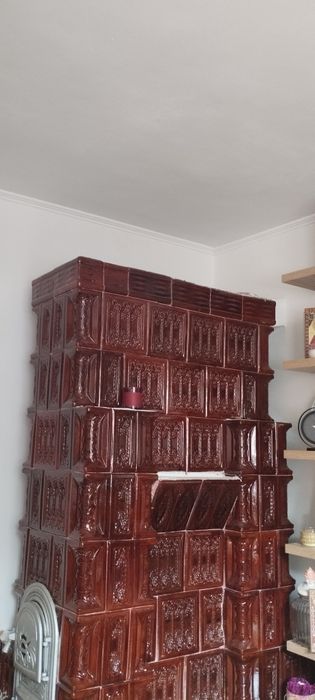 Soba șemineu de teracota