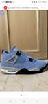 Jordan 4 university blue