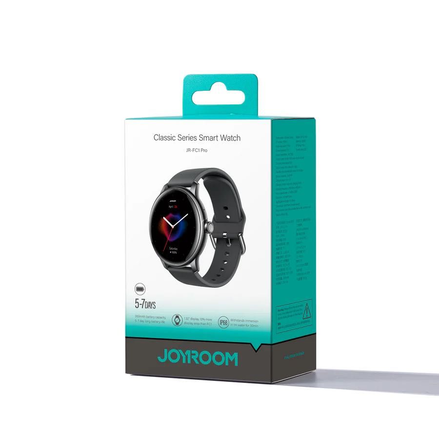 JOYROOM FC1 Pro смарт часовник, дамски, черен