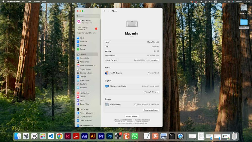 Mac mini M4 - 24GB RAM | 512GB SSD