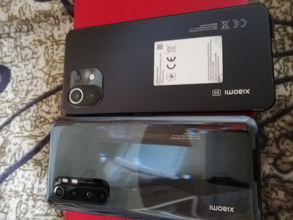 Redmi Note 9 Pro not 11, Xiaomi Mi 11i, 10,12