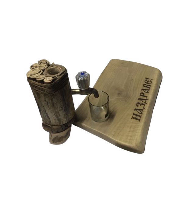 Диспенсър за Алкохол ръчно изработен