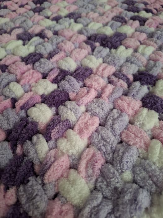 Ръчно плетено одеало