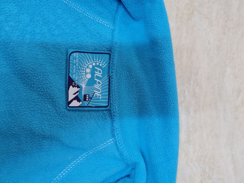 Bluza polar fleece ALPINE cu fiermoar