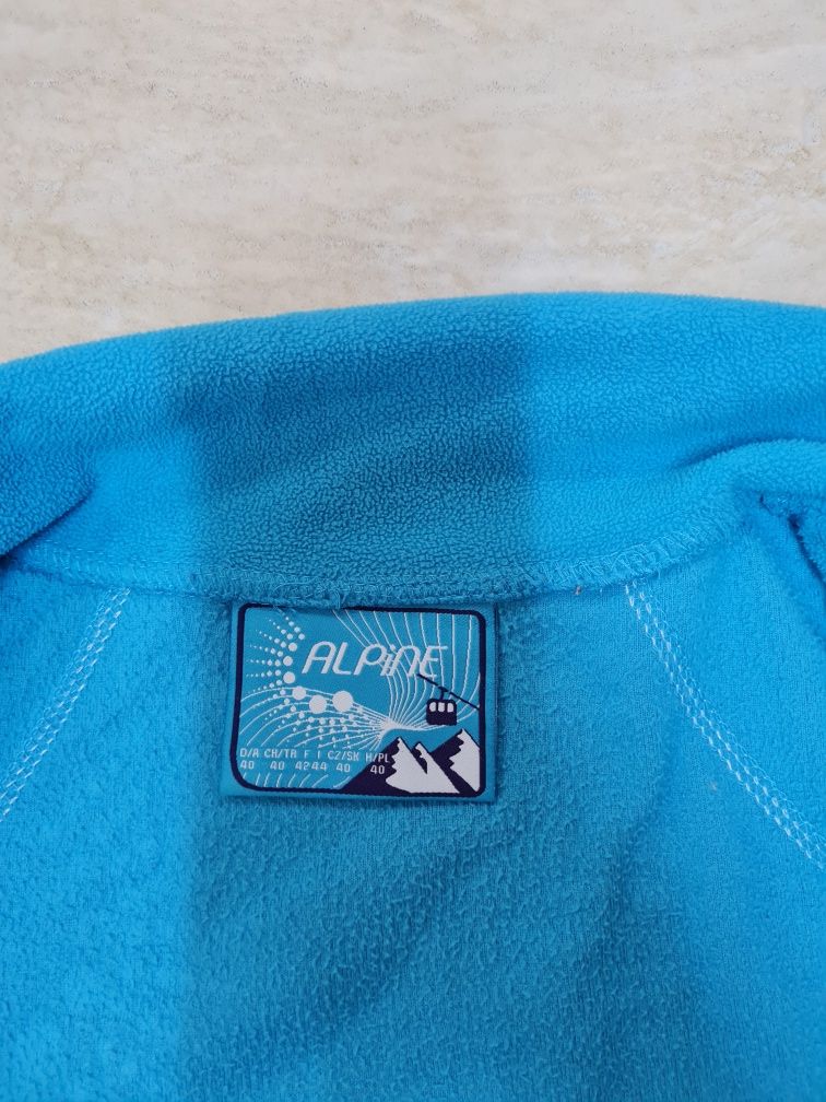 Bluza polar fleece ALPINE cu fiermoar