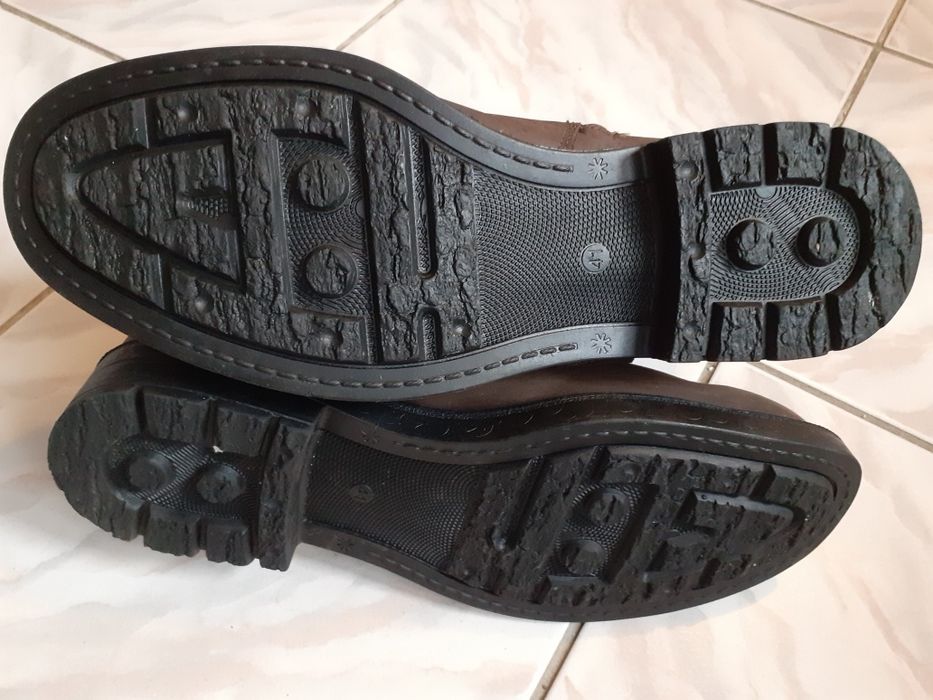 Ghete moto Harley Davidson originale, piele naturală, mărimea 41