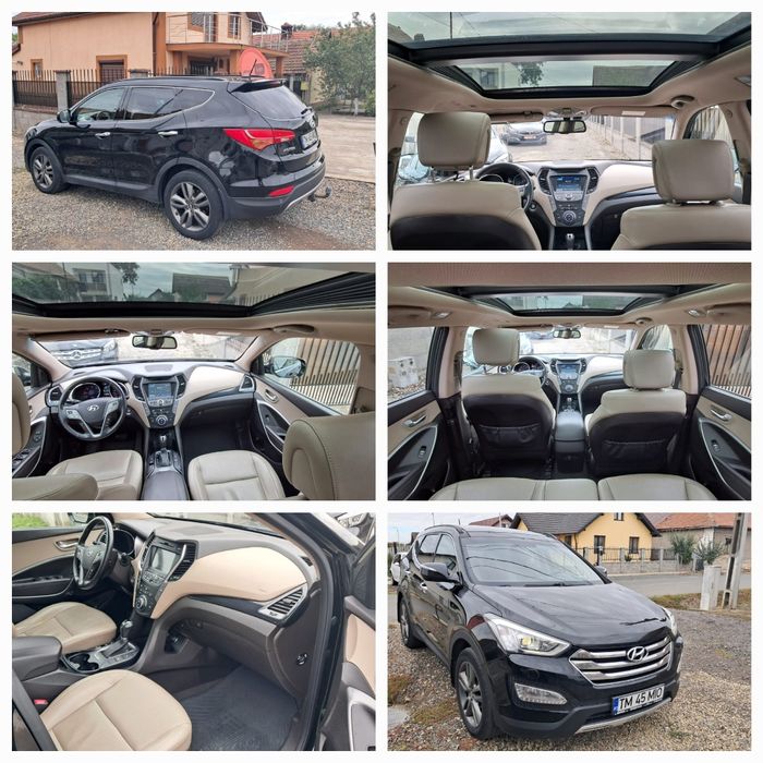 Hyundai Santa Fe, AUTOMAT, 4X4,Panoramic, GARANTIE/Finantare, Livrare