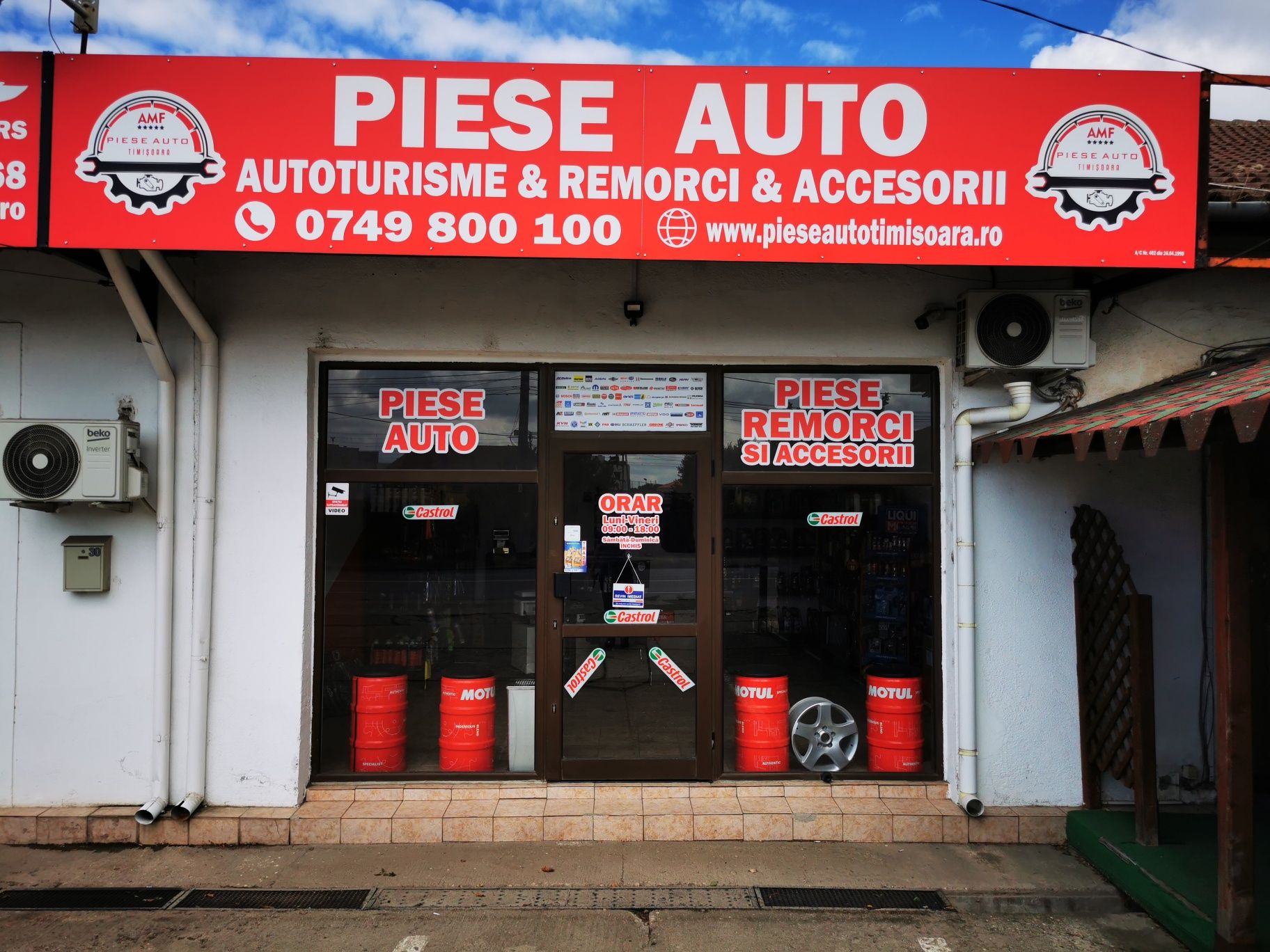 Vând afacere la cheie în Timișoara/Magazin Piese Auto/Spatiu Comercial