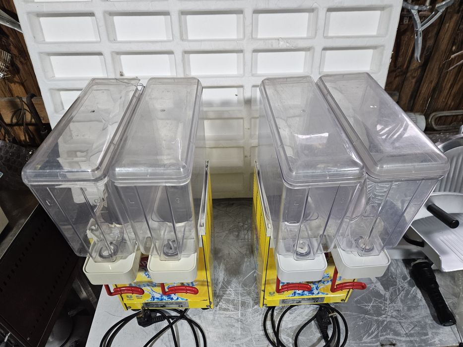 Сок и Айрян машина 2х8 литра Италиянска 2бр.