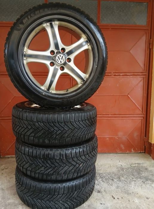 Set cauciucuri iarna cu jante – Michelin 205/50 R17 VW Passat CC